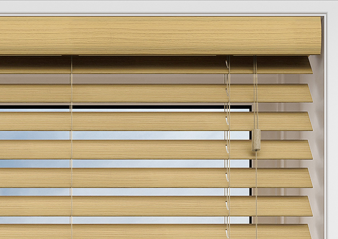 Ecowood, Golden Oak Fine Grain - Twist&Fit Venetian Blind - Image 9